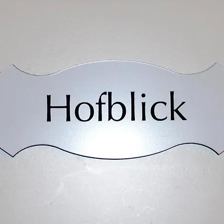 Apartment Gutshofwohnung Hofblick
